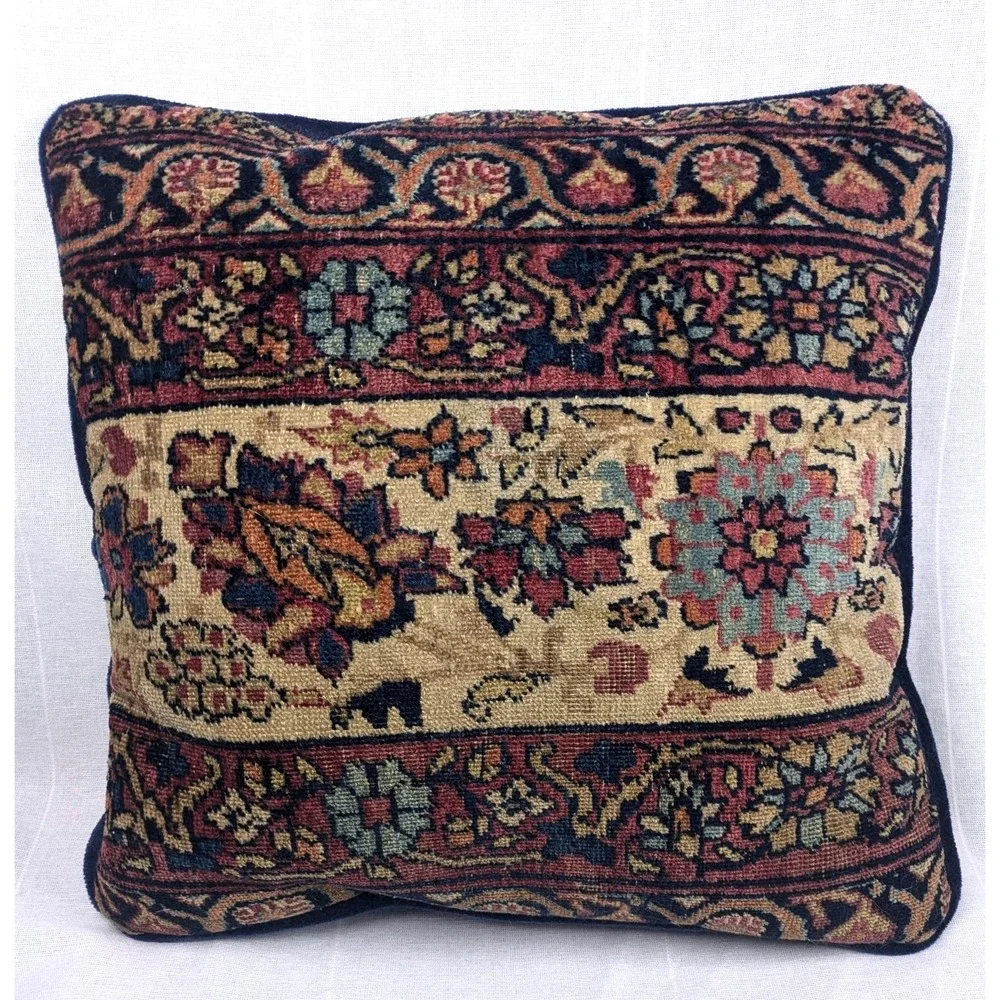 Vintage tapestry Kilim Pillow set Boho Home hand knotted Ethnic‎ throw pillows